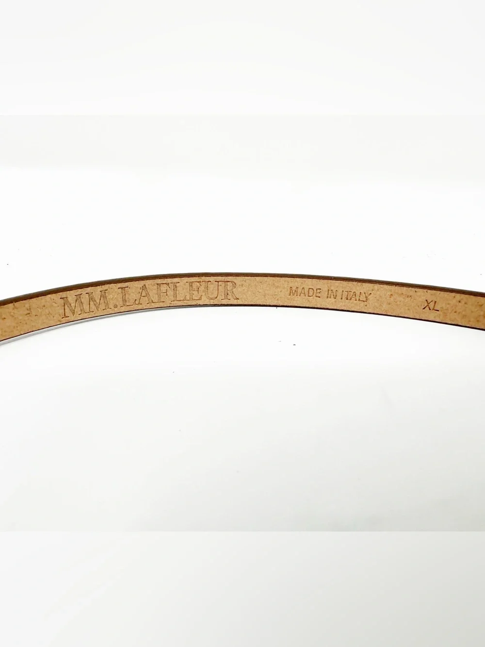 MM Lafleur Erne St Belt Tan Size Extra Large